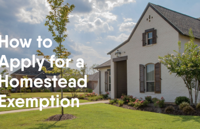 Have you filed for your homestead exemption?